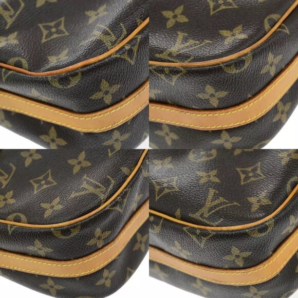 LOUIS VUITTON Senlis Shoulder Bag Monogram Leather Brown France M51222 87ED702 - Picture 15 of 16